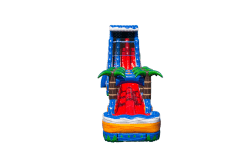 Hi1hAHgA 1741806630 29ft Tropical Fire Blast Dual Lane Water Slide *All Weekend*