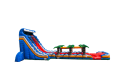 KRKBI9JQ 1741806630 29ft Tropical Fire Blast Dual Lane Water Slide *All Weekend*