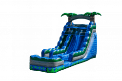 WS1175 IP 1820Ft20Blue20Crush20Dual20Lane HR 0320Large 17109 1 19ft Blue Crush Double Lane Water Slide