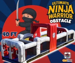 40ft Ultimate Ninja Warrior Obstacle Course